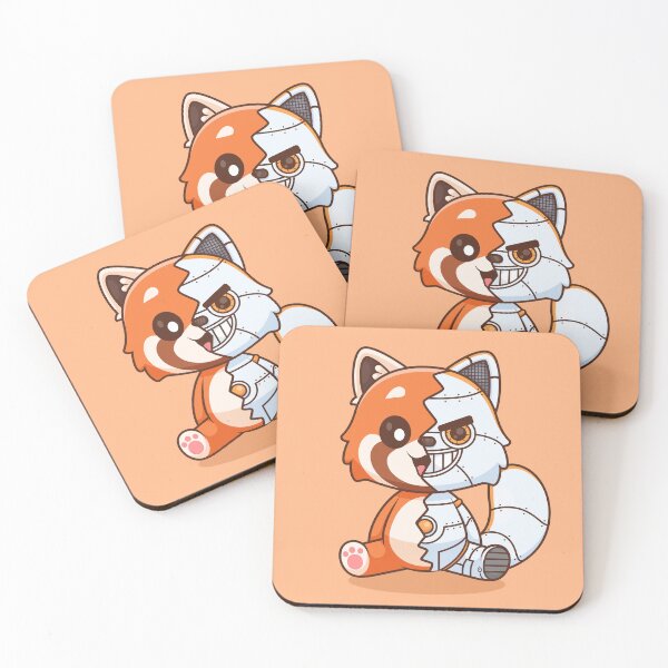 Item preview, Cute Red Panda Robot Cyborg Cartoon Vector Icon - Adorable Animal and Technology Illustration designed and sold by hjian8219.
