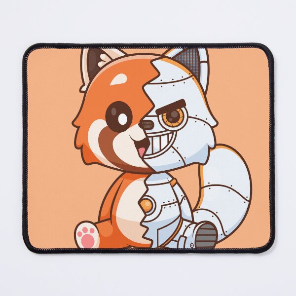 Item preview, Cute Red Panda Robot Cyborg Cartoon Vector Icon - Adorable Animal and Technology Illustration designed and sold by hjian8219.
