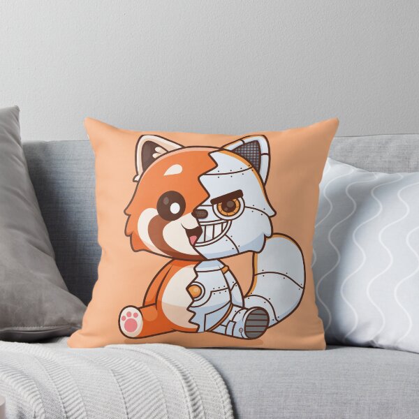 Item preview, Cute Red Panda Robot Cyborg Cartoon Vector Icon - Adorable Animal and Technology Illustration designed and sold by hjian8219.