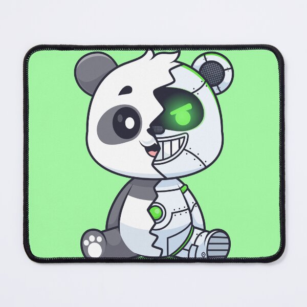 Item preview, Cute Panda Robot Cyborg Cartoon Vector Icon - Adorable Animal and Technology Illustration designed and sold by hjian8219.