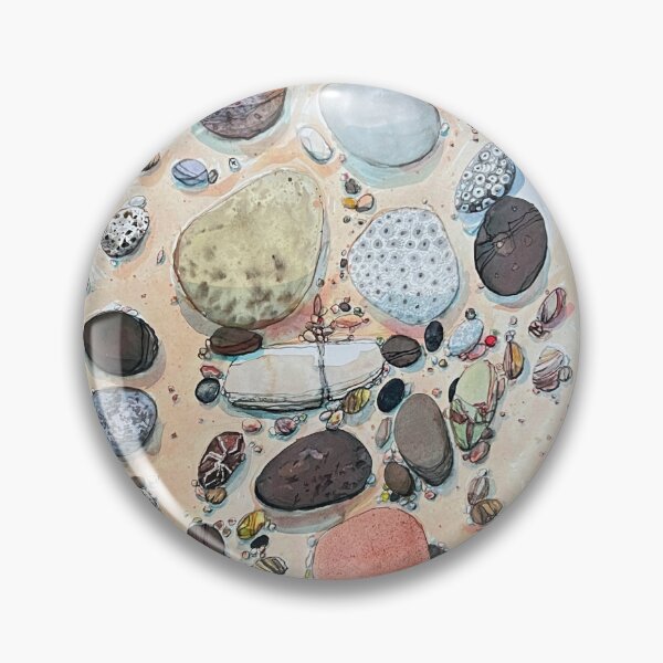 Item preview, The Best Michigan Beach Rocks designed and sold by robinreva.