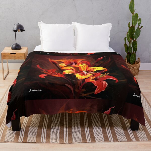 Item preview, Summer Evening Fire Lilly  designed and sold by Junior's Digital Designs.