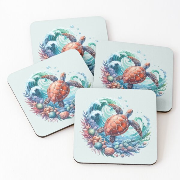 Item preview, Aesthetic Sea Turtle designed and sold by BeNazzArt.