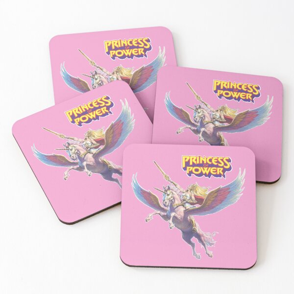 Item preview, Vintage Style SHE RA Card back Style Character art - She Ra on Swift Wind designed and sold by Michaelofthe80s.