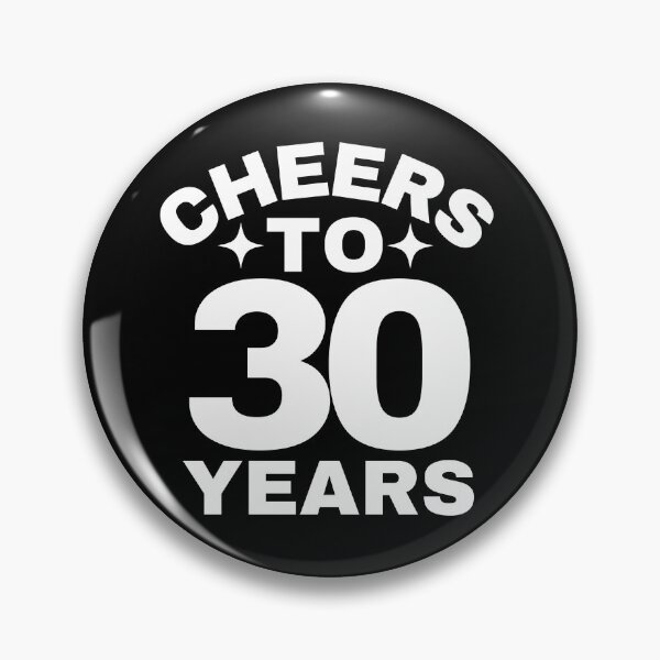 Item preview, Cheers to 30 Years - Happy 30th Birthday Celebration designed and sold by highflycrafts.