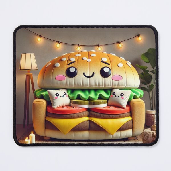 Item preview, Burger Couch Bliss designed and sold by Sillytoe.