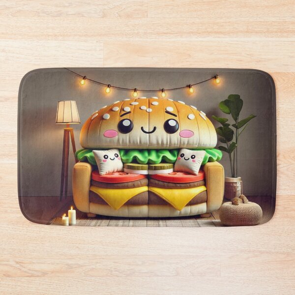 Item preview, Burger Couch Bliss designed and sold by Sillytoe.