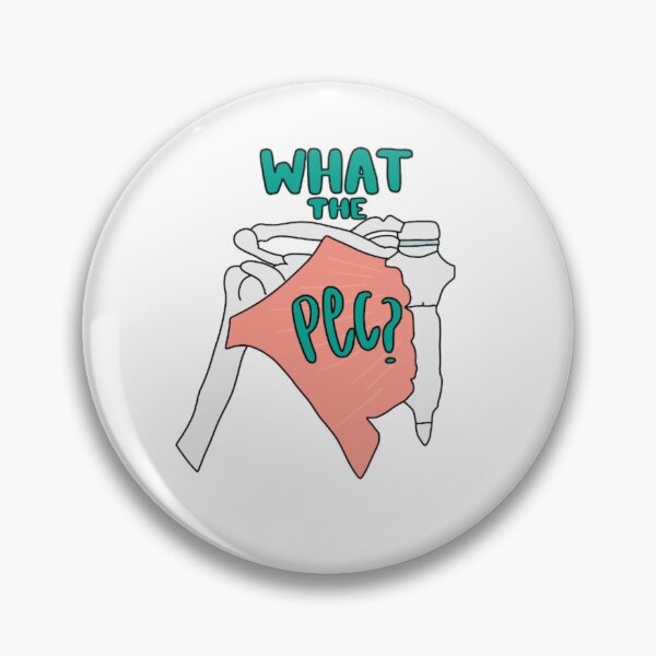 Item preview, What The Pec? | Anatomy Pun designed and sold by emmakdesigns.