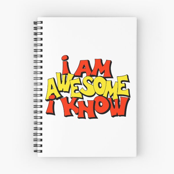 Item preview, I Am Awesome I Know, Feeling Great About Yourself, Comic Fonts, designed and sold by Henrylizarraga.