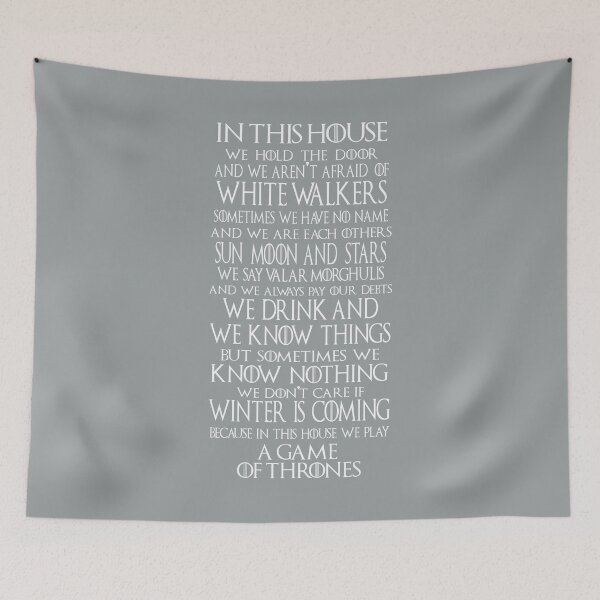 Item preview, In This House We Do GOT Grey designed and sold by TheCaliGirls.