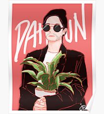 Dubu + Plant Poster