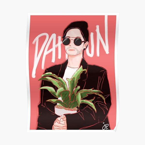 Dubu + Plant Poster