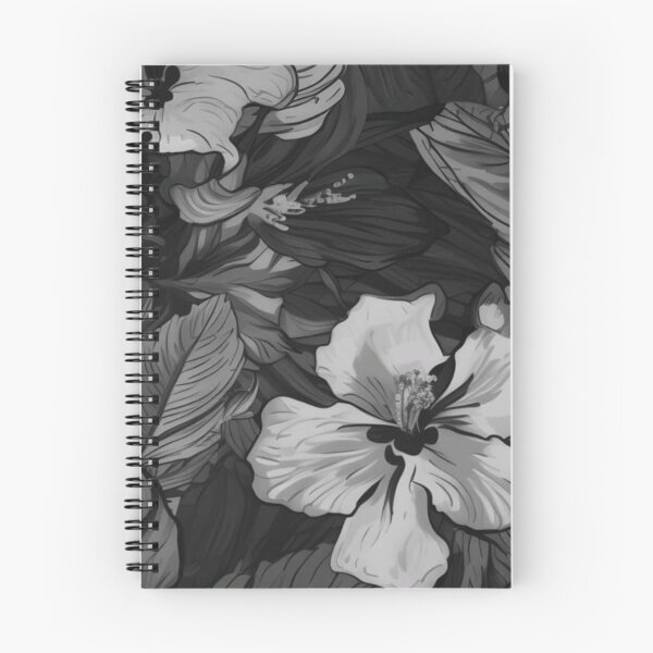 Item preview, black flowers designed and sold by rosaura-ortiz11.