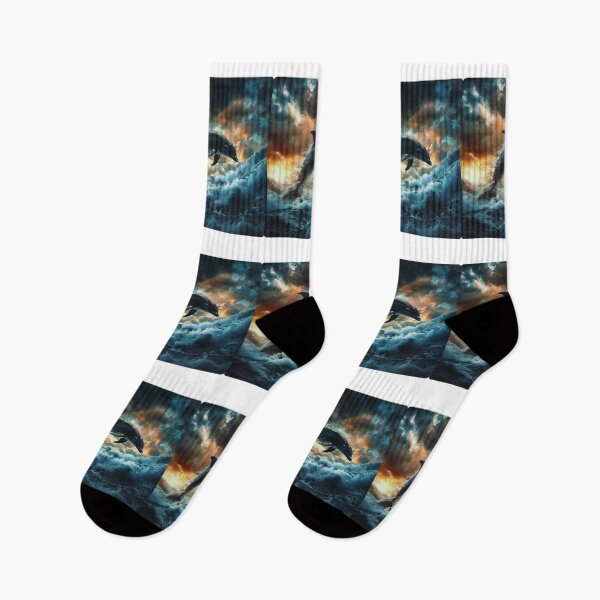 Item preview, Dusky Dolphin, Space Colors, Funny Gifts For Dolphin Lovers designed and sold by TheDarkStone.