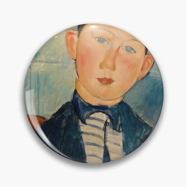 Item preview,  Amedeo Modigliani  Boy in a Striped Sweater   designed and sold by TeeARTHY.