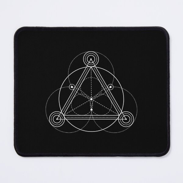 Item preview, Sacred Geometry, Encircled Triangle, Spiral within a Triangle designed and sold by Numbers-Art.
