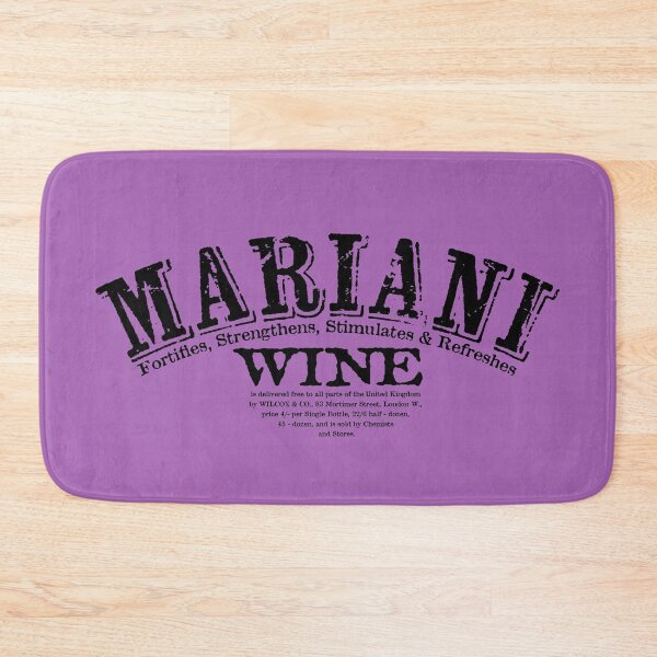 Artikelvorschau, Mariani Wein entworfen und verkauft von BANDOFSCRIBBLE Hollywood.
