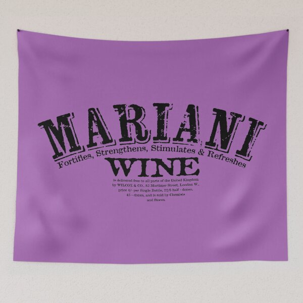 Artikelvorschau, Mariani Wein entworfen und verkauft von BANDOFSCRIBBLE Hollywood.