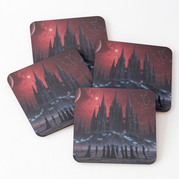 Item preview, Alien Ritual Under the Blood Moon designed and sold by ArtGotika.