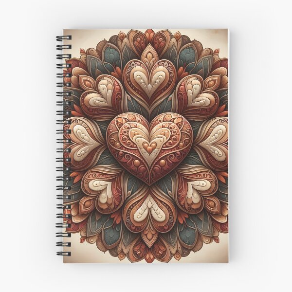 Item preview, Heart Intricate Mandala Texture designed and sold by Visual-Universe.