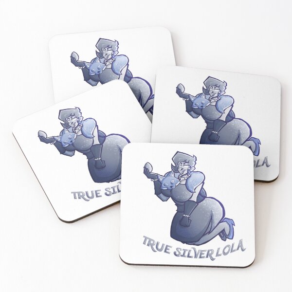 Item preview, True Silver Lola (Text) designed and sold by Plasma-plant.
