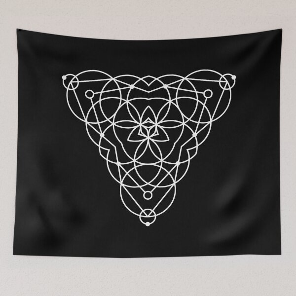 Item preview, Sacred Geometry, Triquetra with Circles, Unity Symbol with Circles designed and sold by Numbers-Art.