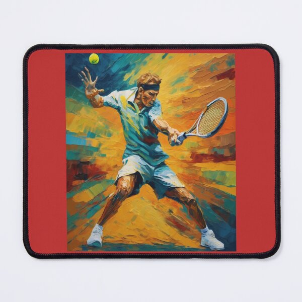 Item preview, "Victorious Strike: The Tennis Player's Winning Shot" designed and sold by Artisticanvas.