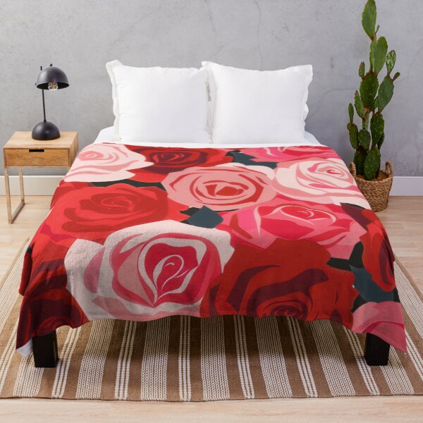 Item preview, Rose Haven - beautiful pink and red roses design designed and sold by PrettyPinkSkies.