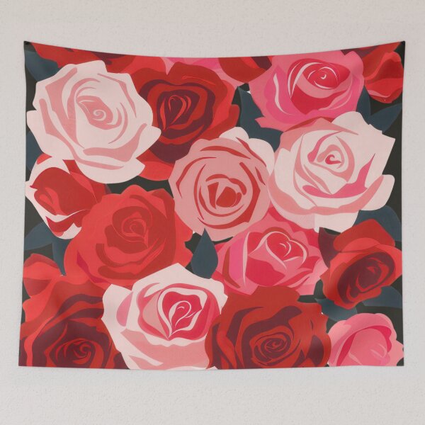 Item preview, Rose Haven - beautiful pink and red roses design designed and sold by PrettyPinkSkies.