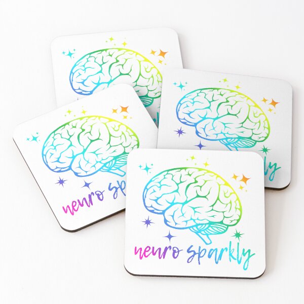 Item preview, Neurosparkly v2 Rainbow designed and sold by Lacey Artemis Media.