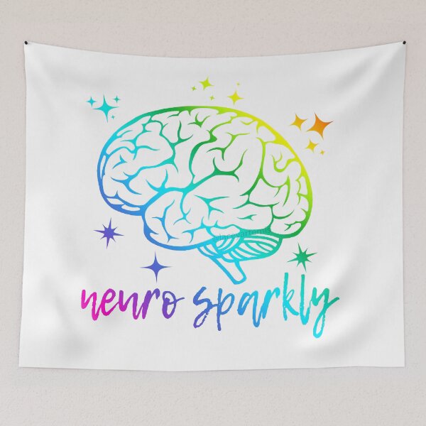 Item preview, Neurosparkly v2 Rainbow designed and sold by Lacey Artemis Media.