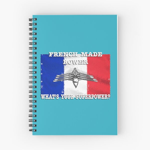 Item preview, French Rowers Rowing with Superpowers on French Flag designed and sold by Michael van der Hoorn.
