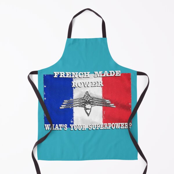 Item preview, French Rowers Rowing with Superpowers on French Flag designed and sold by Michael van der Hoorn.