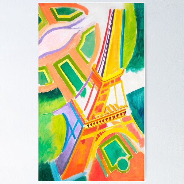 Item preview, Eiffel Tower (1924) | Robert Delaunay designed and sold by Oliveirallan.