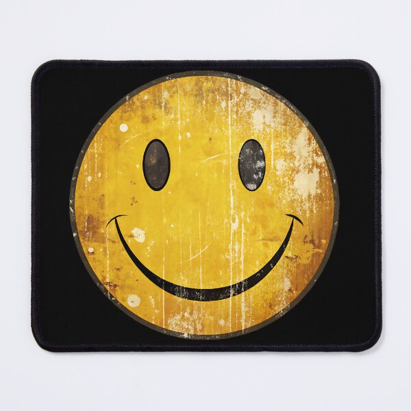 Item preview, Distressed Happy face designed and sold by Shredicuz.