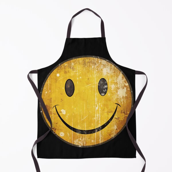 Item preview, Distressed Happy face designed and sold by Shredicuz.