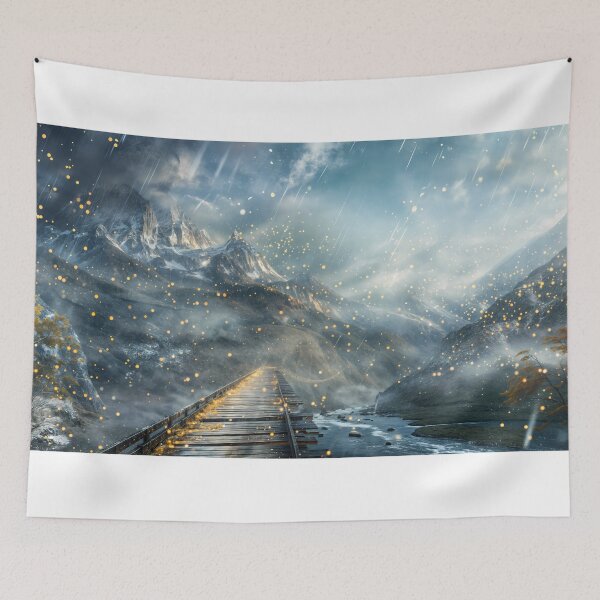 Item preview, Mystical Mountain designed and sold by NaturesDelight.