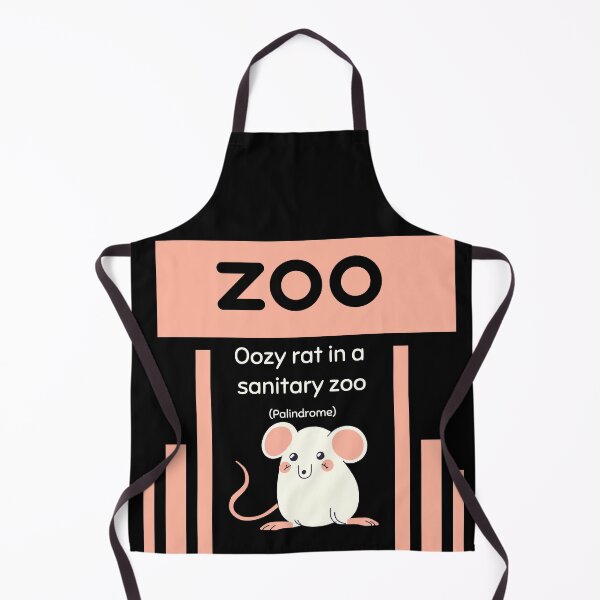 Item preview, Oozy Rat in a Sanitary Zoo: Palindrome designed and sold by Artmugic.