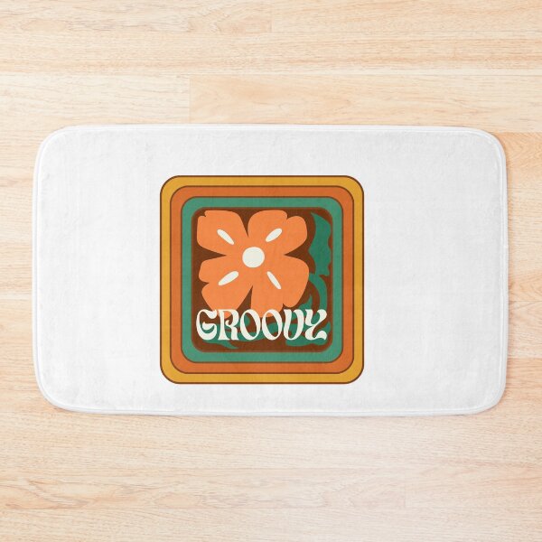 Item preview, Retro Unique Pattern Groovy y2k 80s Trendy Flower T-shirt Sticker designed and sold by ThinkNature!.