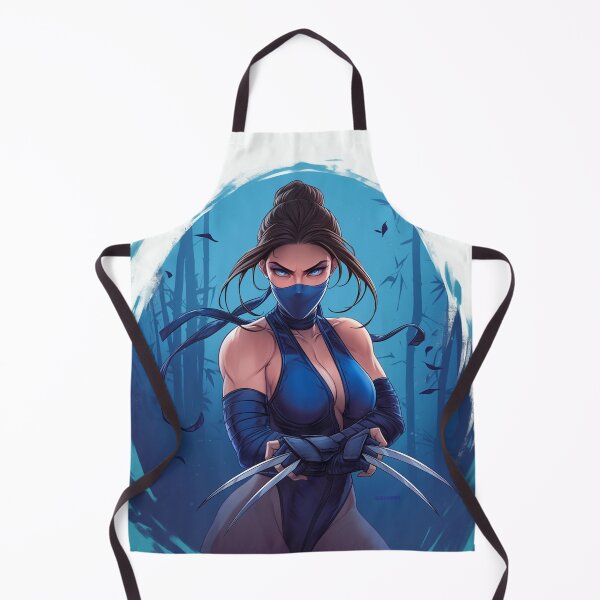 Item preview, Kitana Blue Design Mortal Kombat designed and sold by Japanime-Waifu.