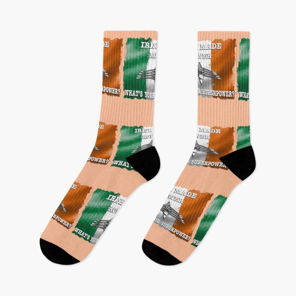 Item preview, Irish Rowers Rowing with Superpowers on Irish Flag designed and sold by Michael van der Hoorn.