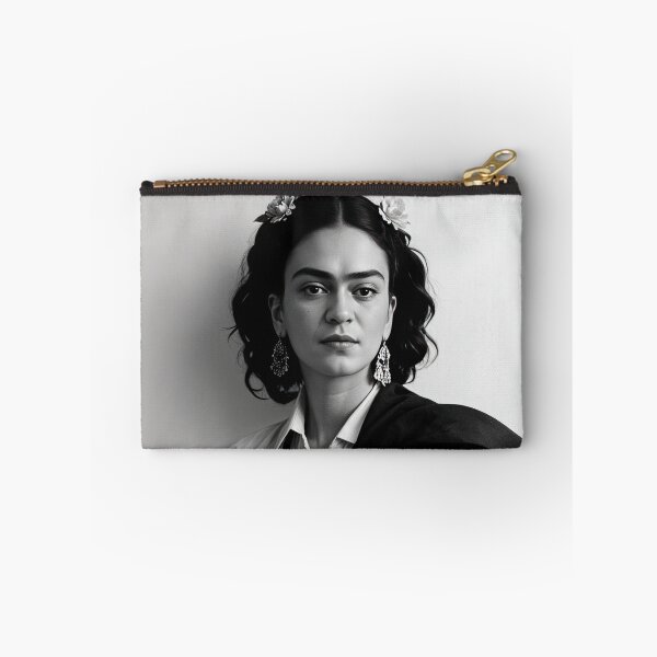 Item preview, Frida Kahlo Wearing White Shirt designed and sold by TeeARTHY.