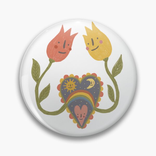 Item preview, tulips and heart designed and sold by saddymyyth.
