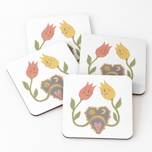 Item preview, tulips and heart designed and sold by saddymyyth.