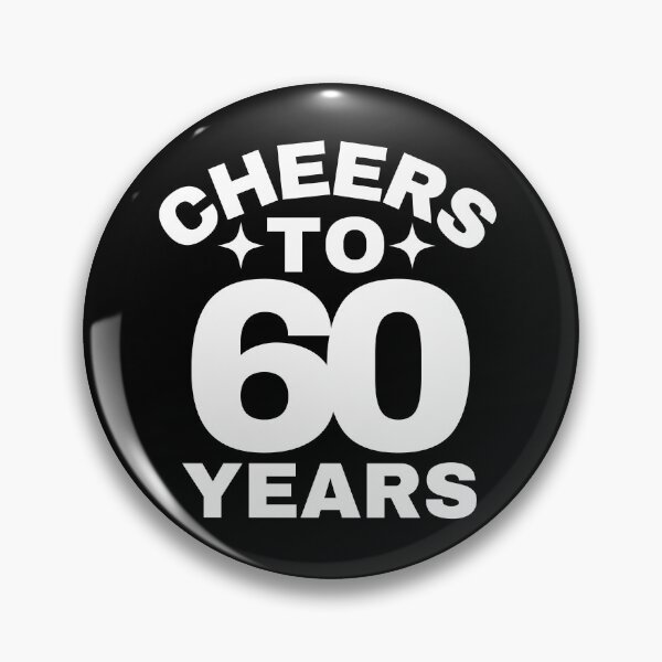 Item preview, Cheers to 60 Years - Happy 60th Birthday Celebration designed and sold by highflycrafts.