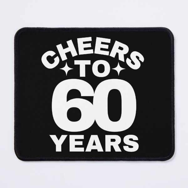 Item preview, Cheers to 60 Years - Happy 60th Birthday Celebration designed and sold by highflycrafts.