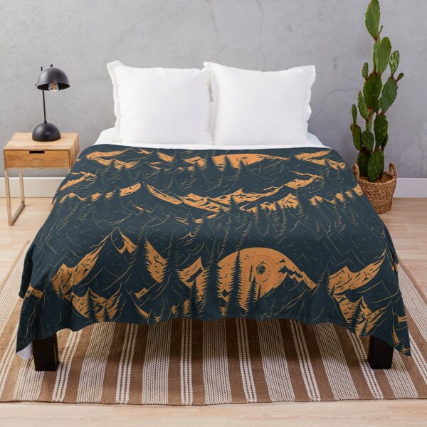 Item preview, Fiery Mountain Twilight Pattern designed and sold by Daniel Haddad.