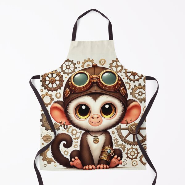Item preview, Steampunk Uakari Monkey Adventure designed and sold by Sillytoe.