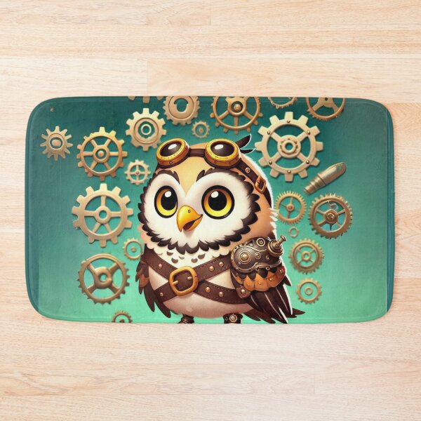 Item preview, Steampunk Uguisu Owl Inventor designed and sold by Sillytoe.