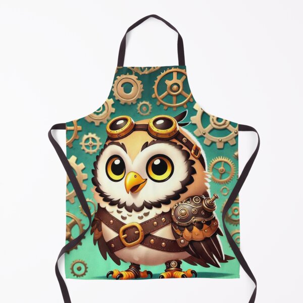 Item preview, Steampunk Uguisu Owl Inventor designed and sold by Sillytoe.